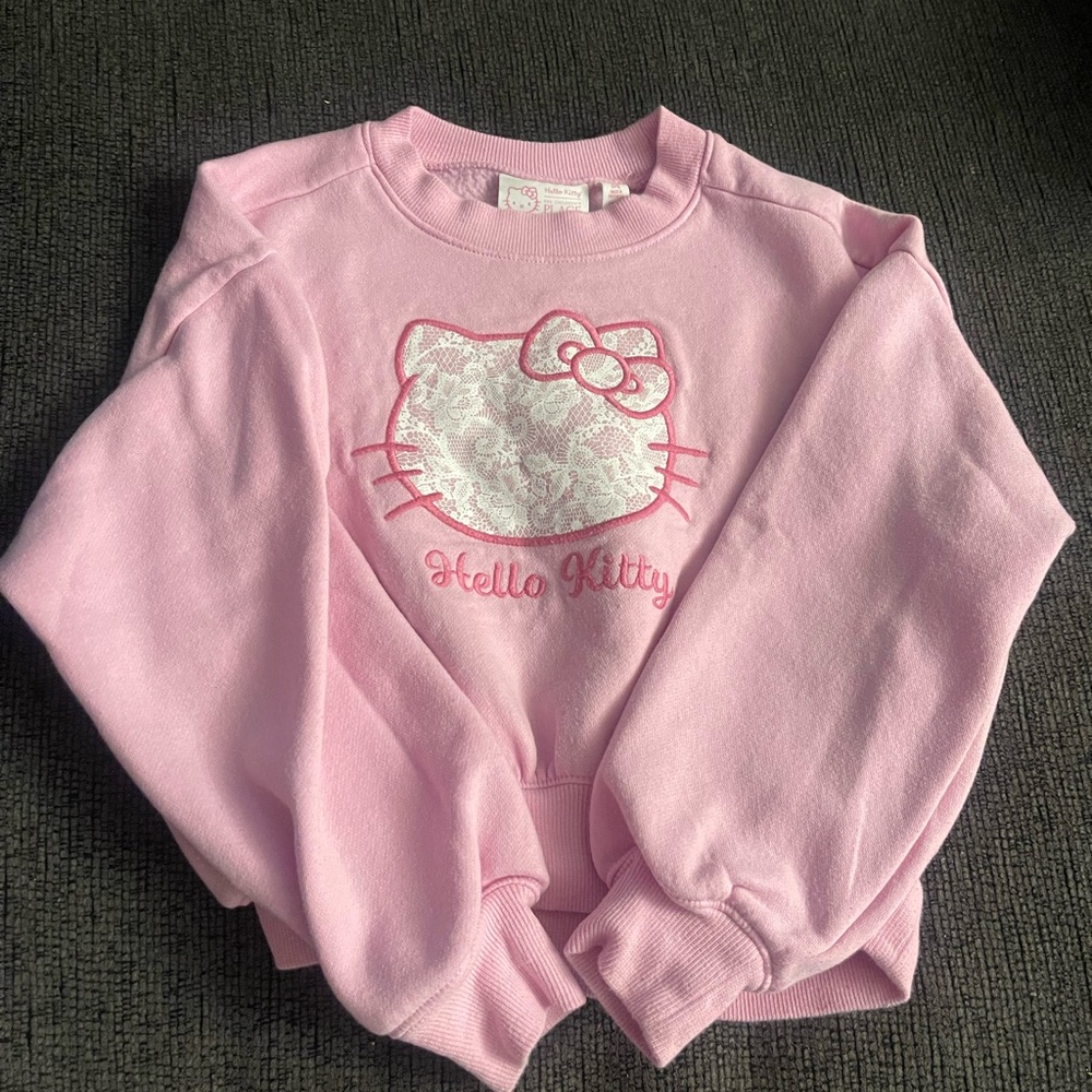 Hello Kitty Light Pink Crewneck Sweater